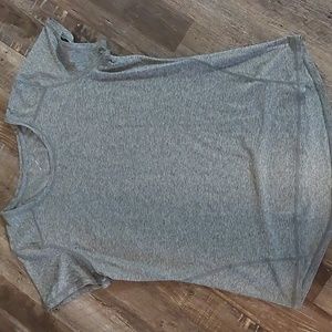 Women's grey althetic shirt